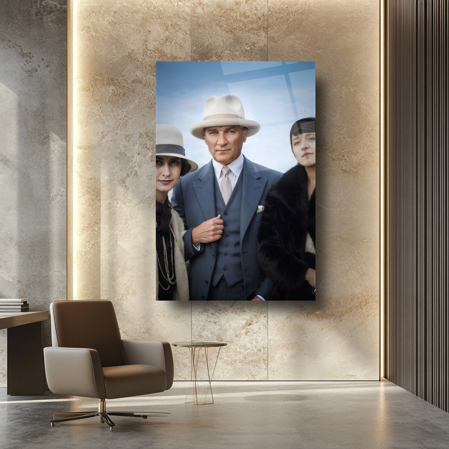 Atatürk Cam Tablo
