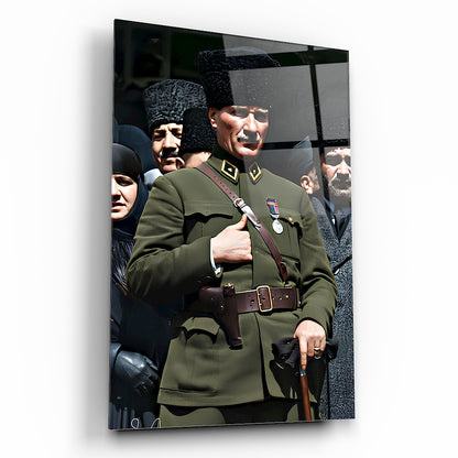 Atatürk Cam Tablo