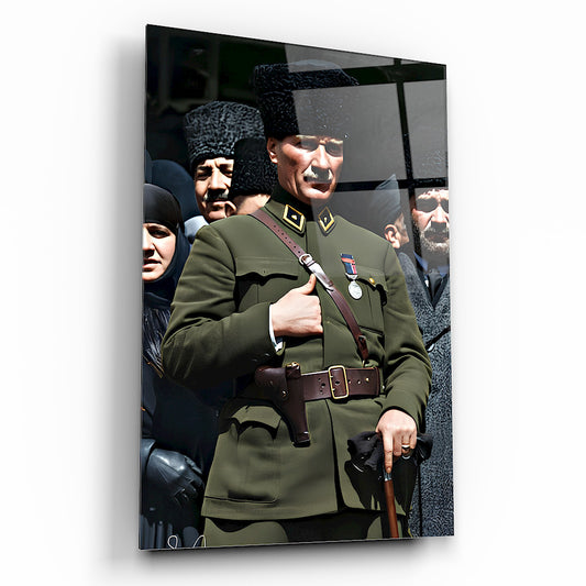 Atatürk Cam Tablo