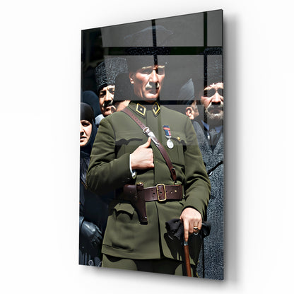 Atatürk Cam Tablo