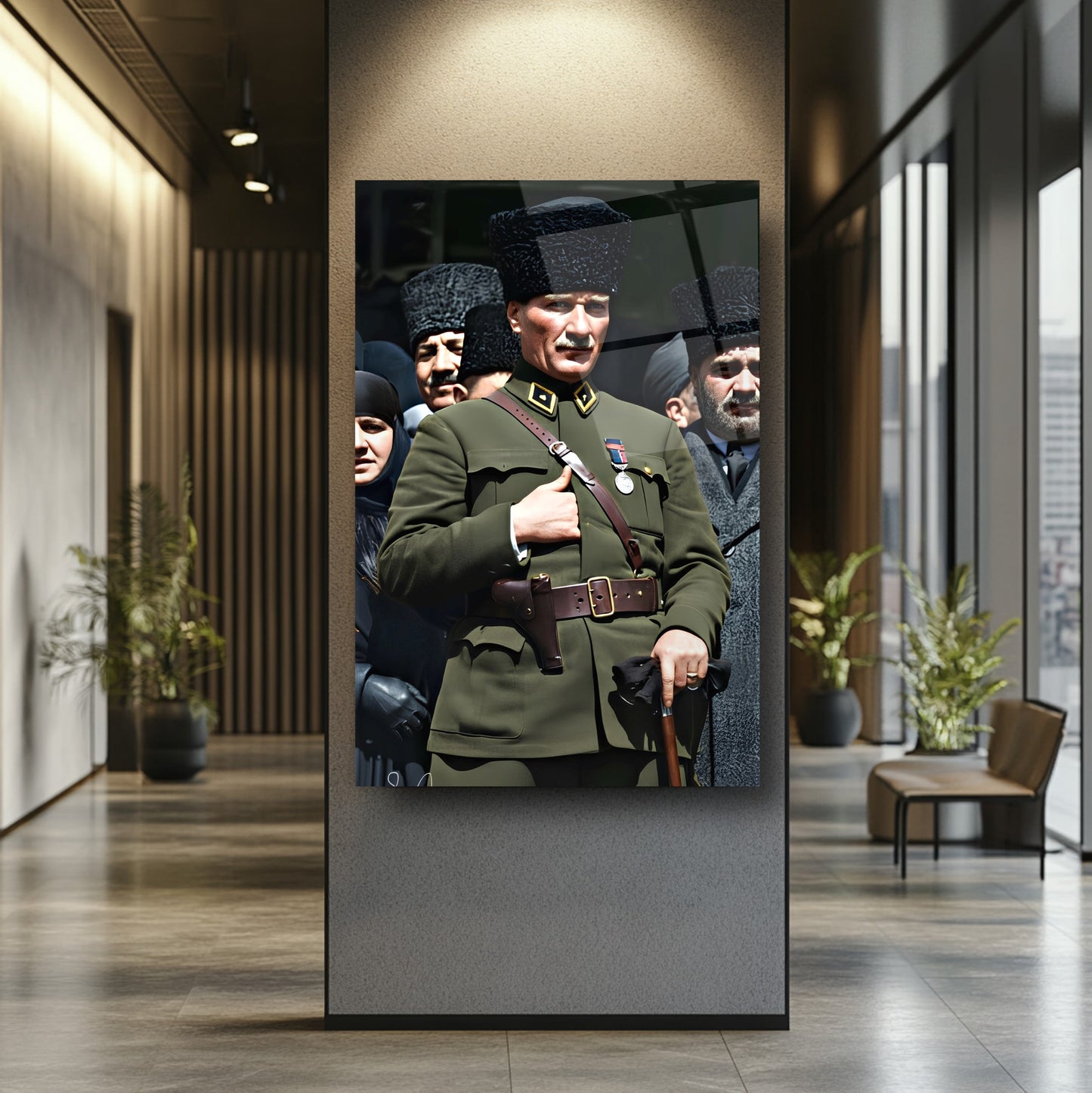 Atatürk Cam Tablo