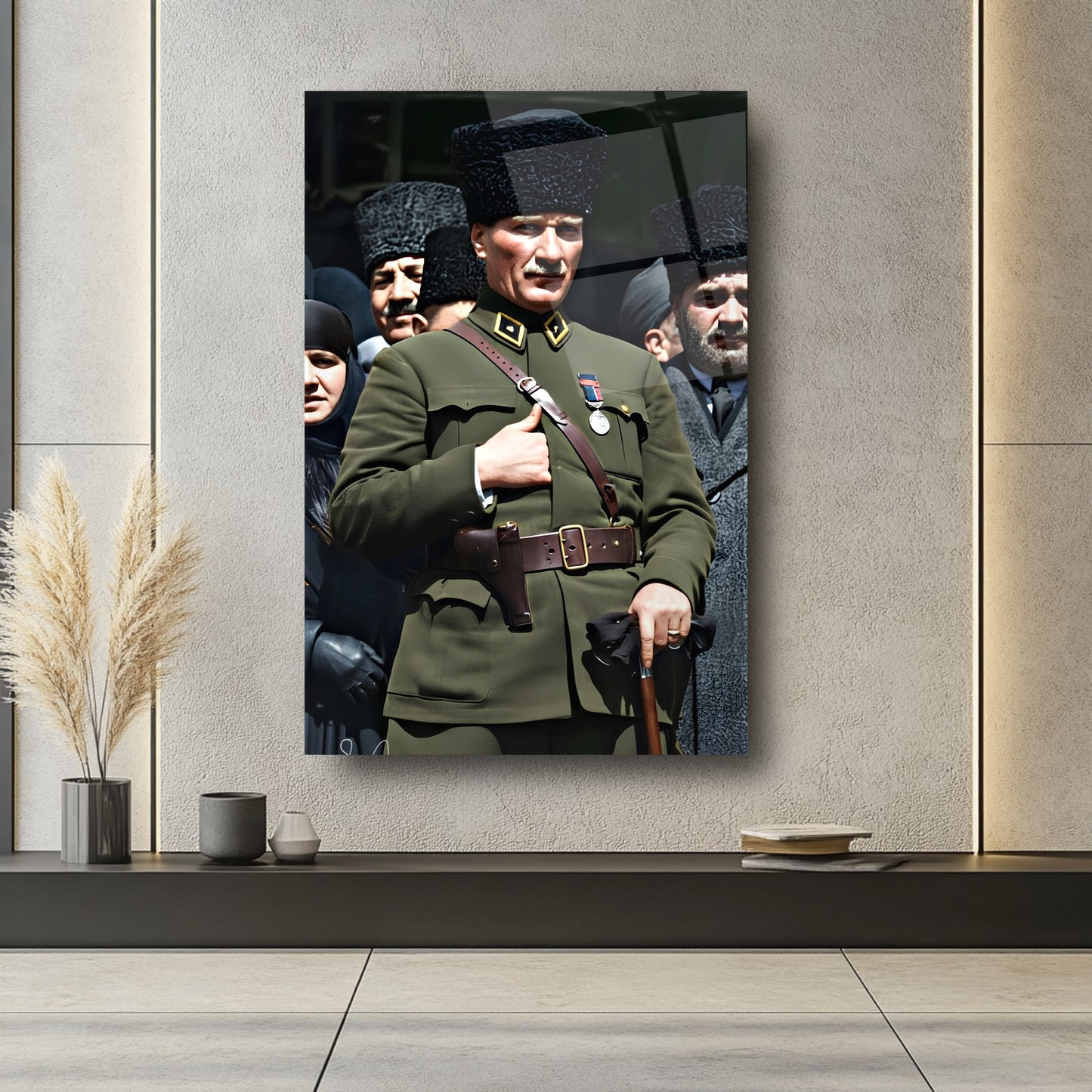 Atatürk Cam Tablo
