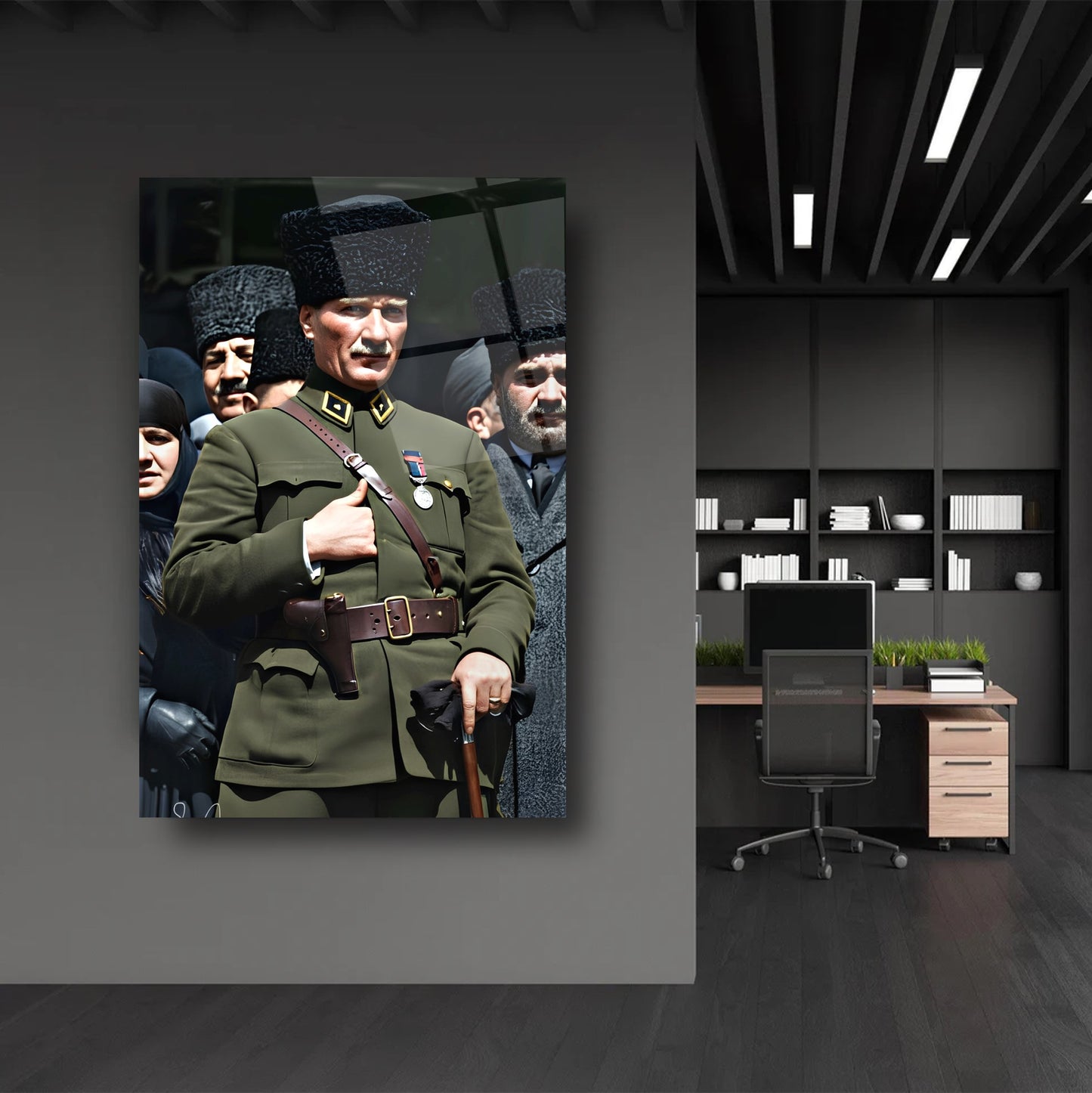Atatürk Cam Tablo