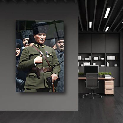 Atatürk Cam Tablo