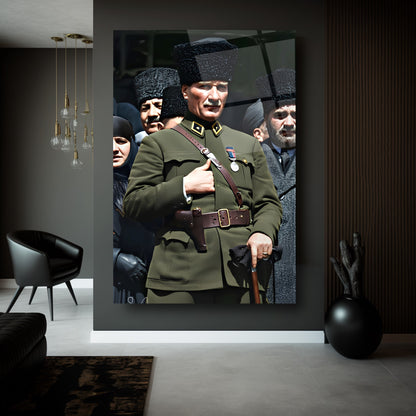 Atatürk Cam Tablo