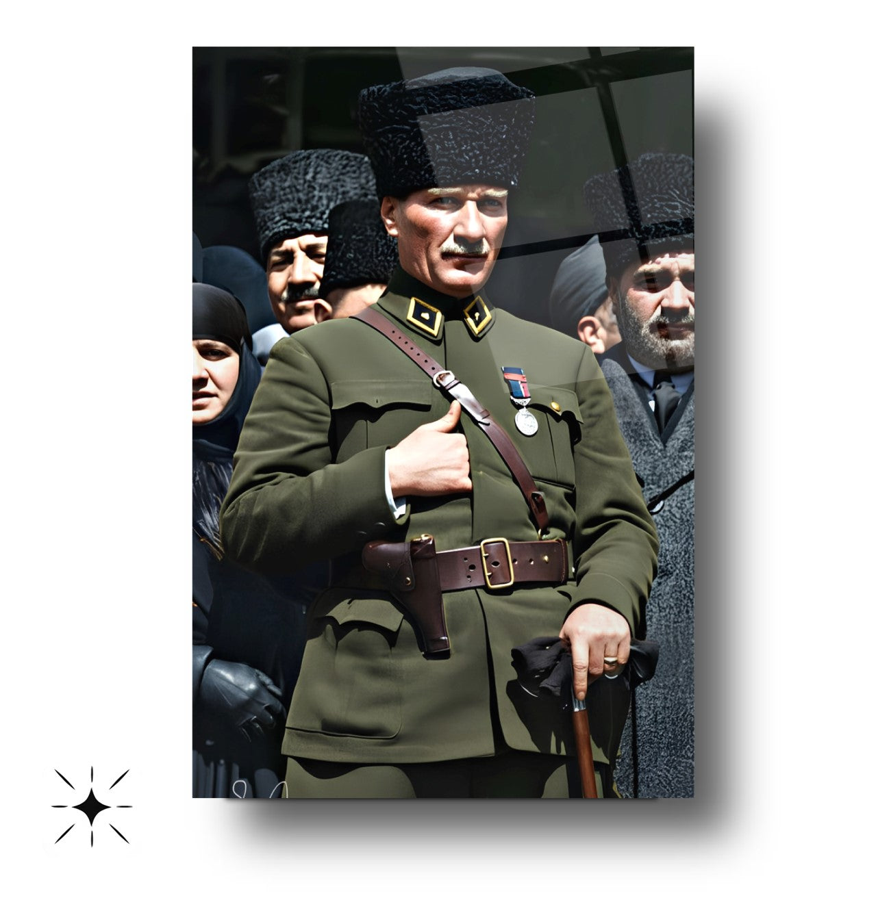 Atatürk Cam Tablo