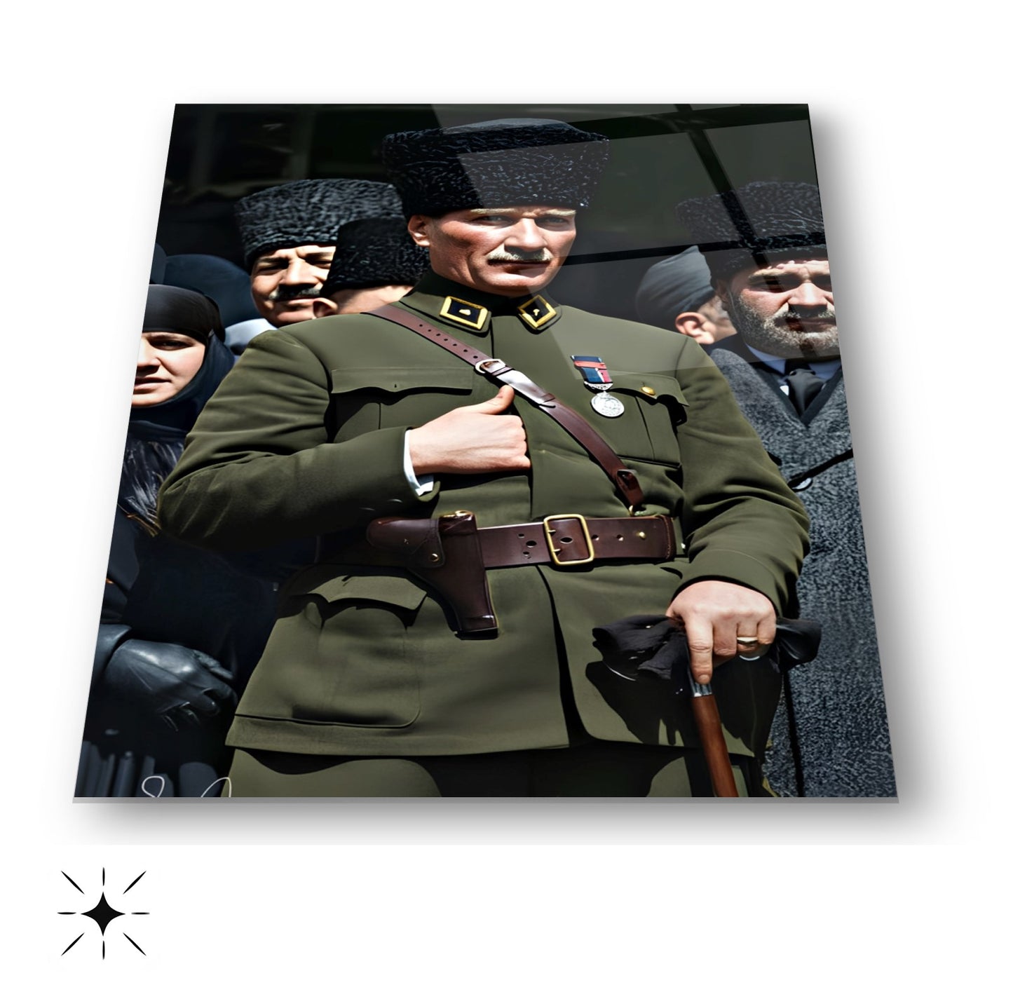 Atatürk Cam Tablo