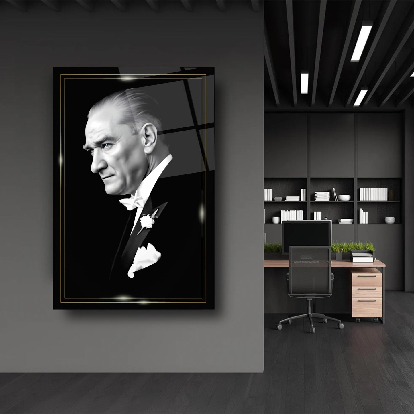 Atatürk Cam Tablo