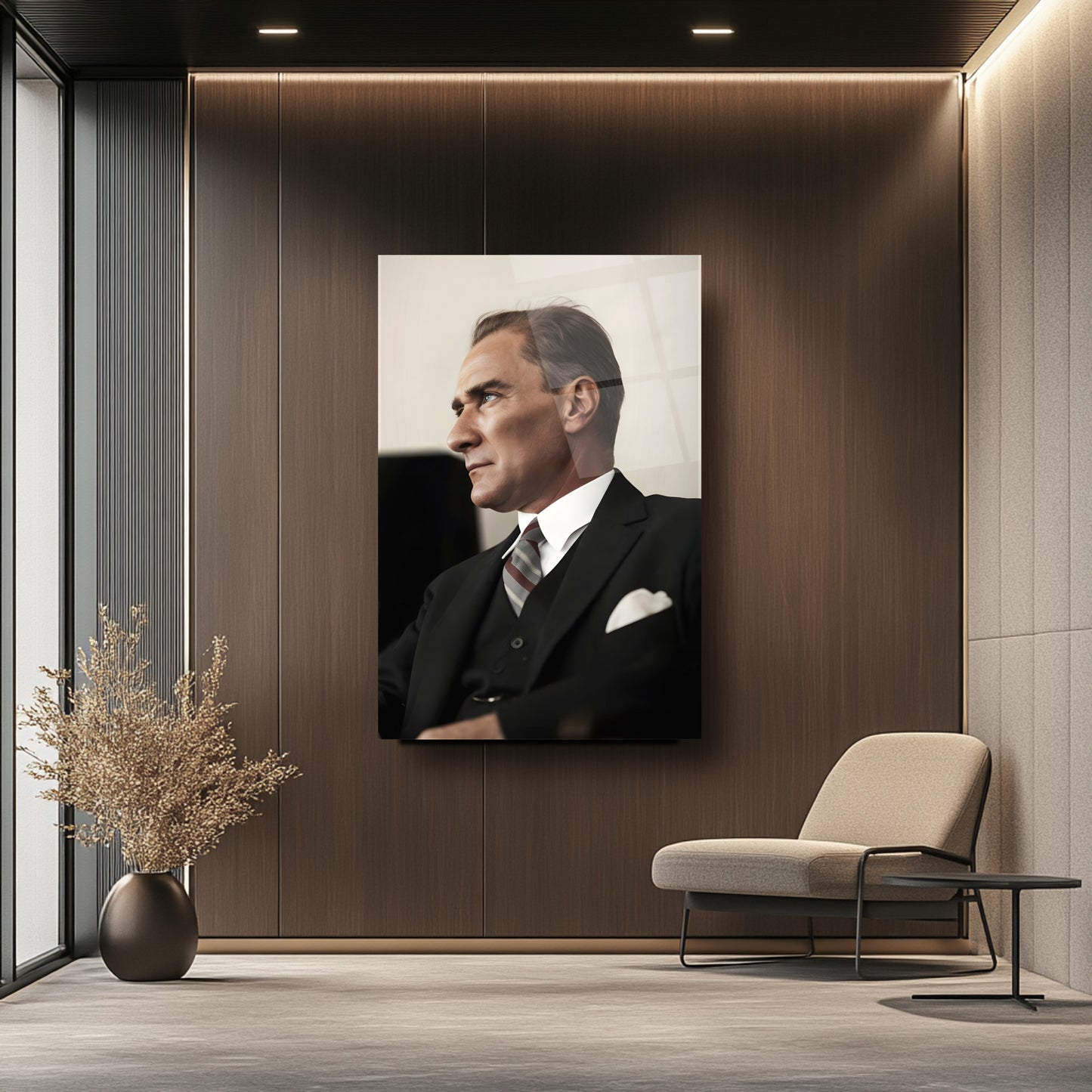 Atatürk Cam Tablo