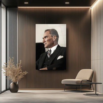 Atatürk Cam Tablo