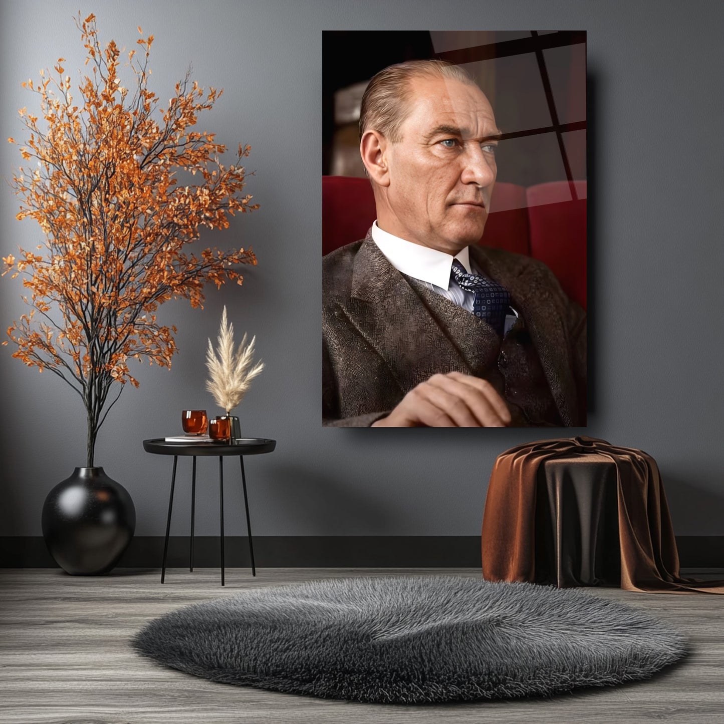Atatürk Cam Tablo