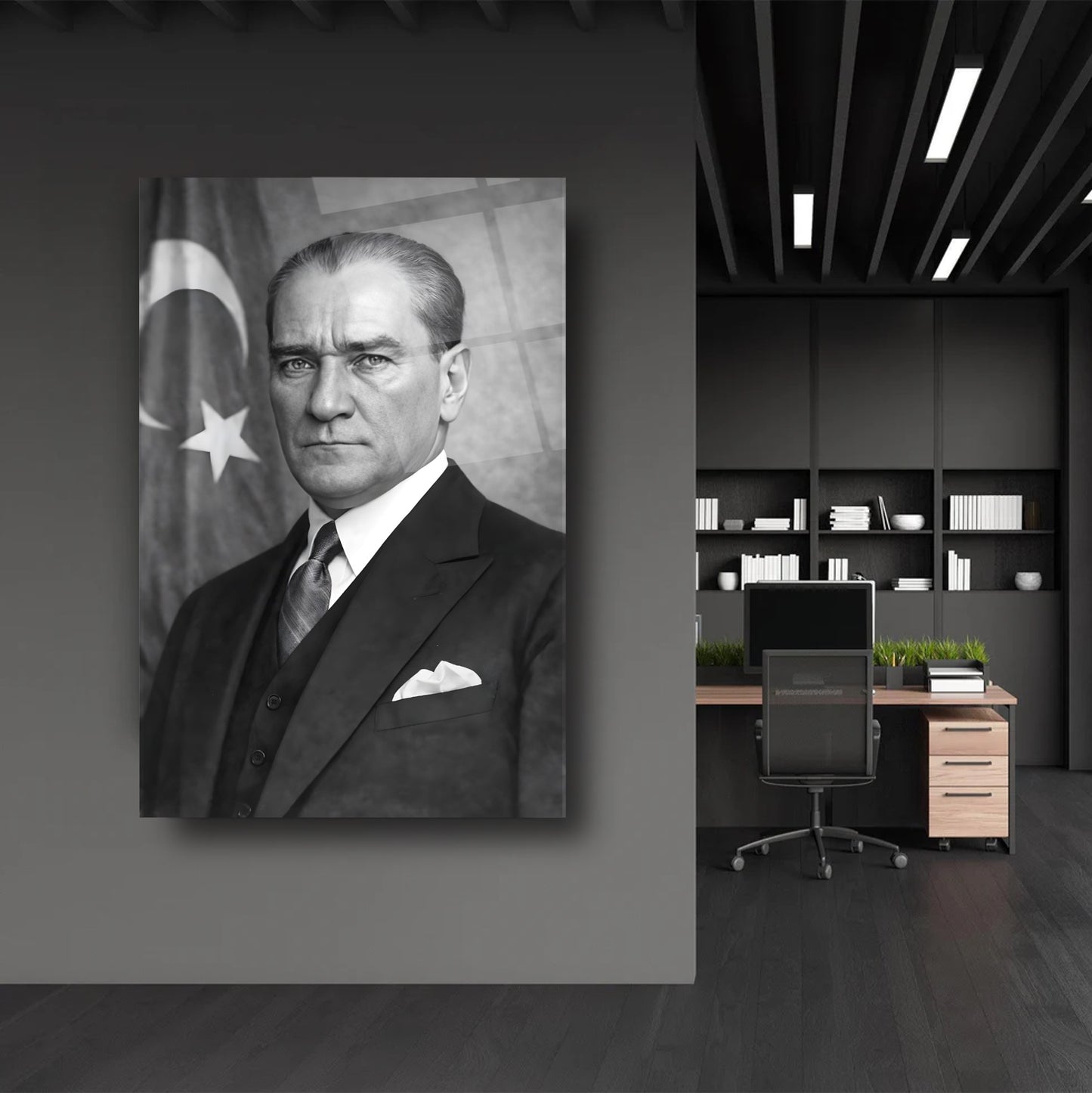 Atatürk Cam Tablo