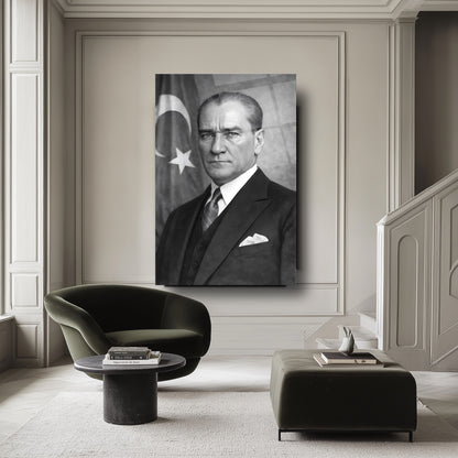 Atatürk Cam Tablo