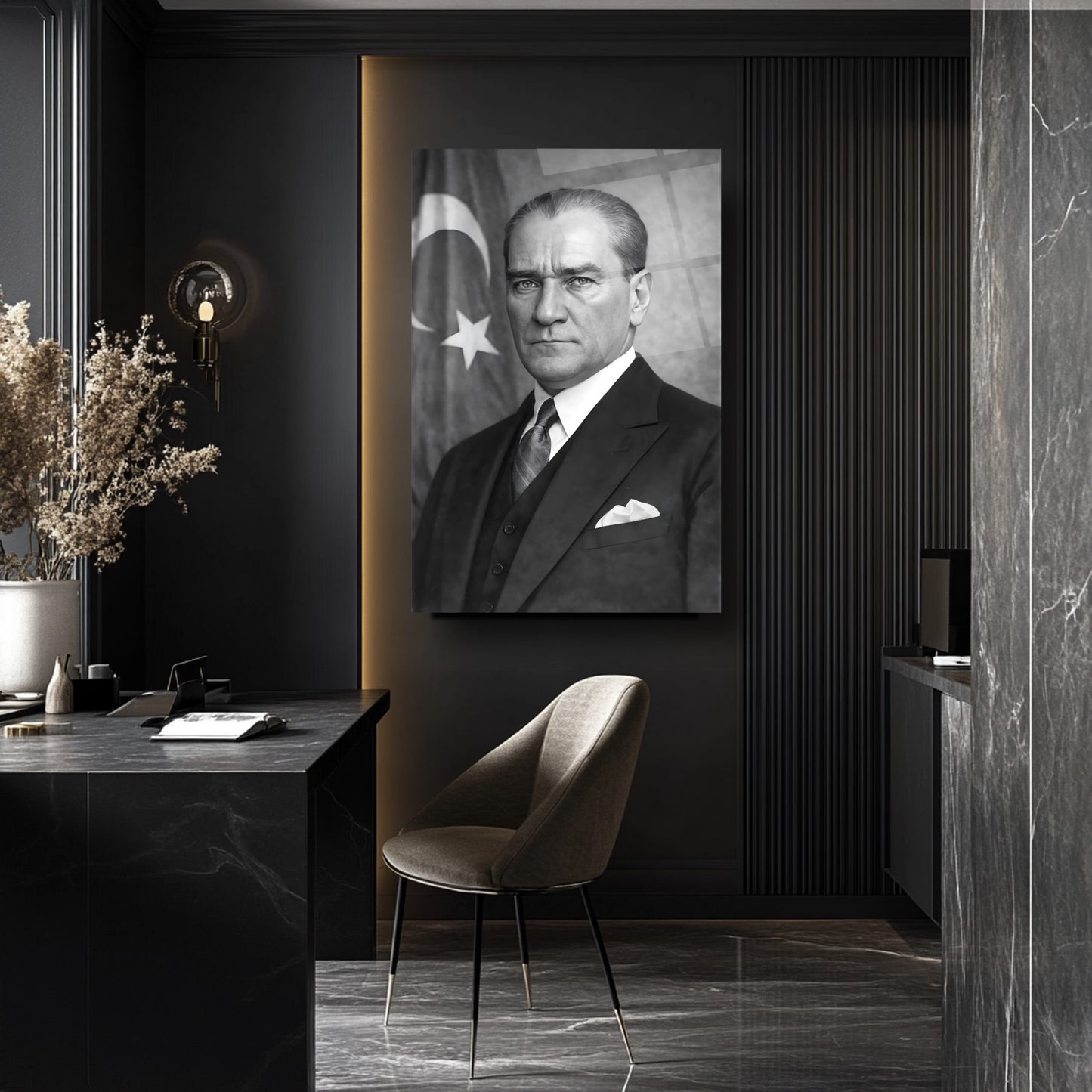 Atatürk Cam Tablo
