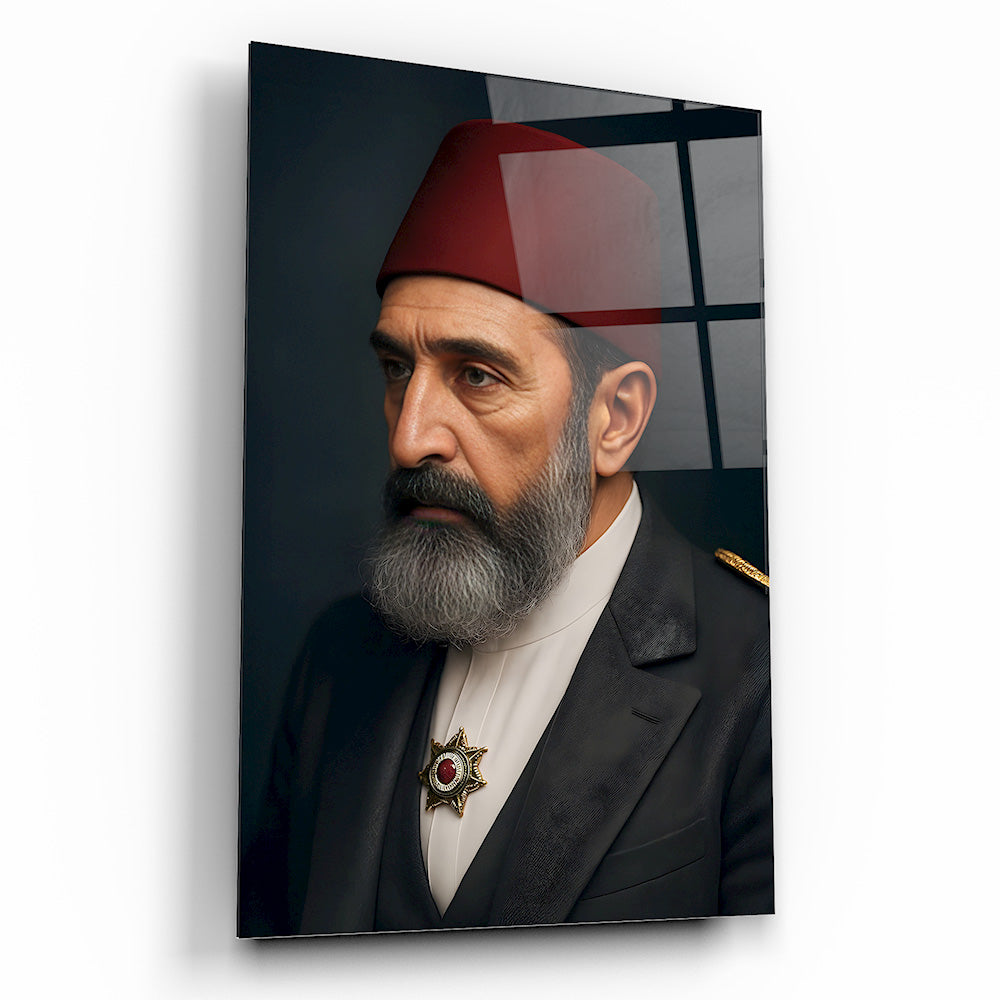 Sultan Abdulhamit Cam Tablo