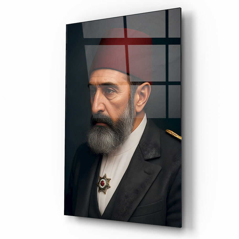 Sultan Abdulhamit Cam Tablo