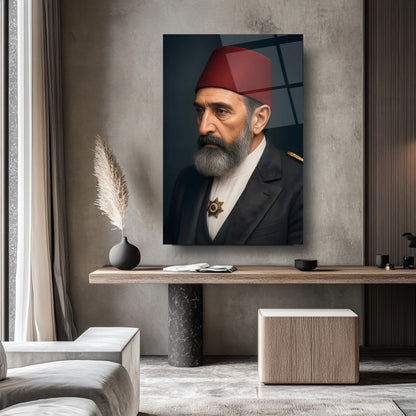 Sultan Abdulhamit Cam Tablo