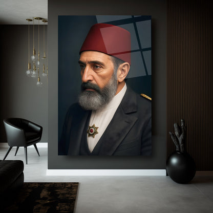 Sultan Abdulhamit Cam Tablo