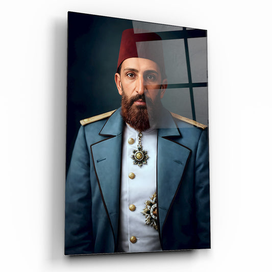 Sultan Abdulhamit Cam Tablo