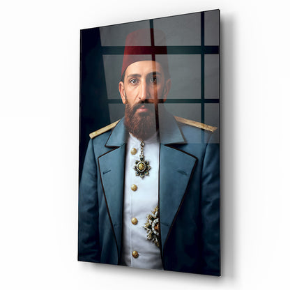 Sultan Abdulhamit Cam Tablo