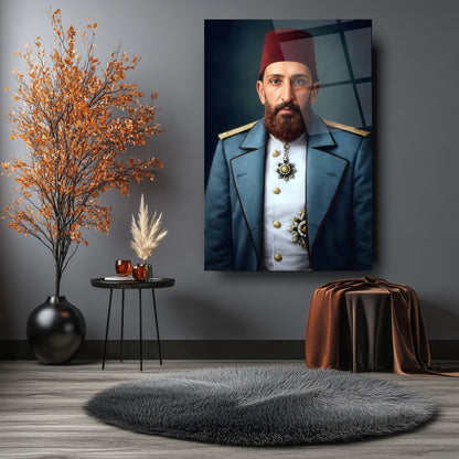 Sultan Abdulhamit Cam Tablo