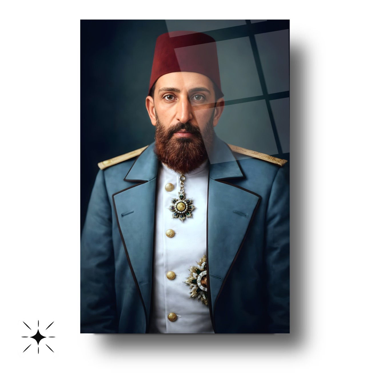 Sultan Abdulhamit Cam Tablo