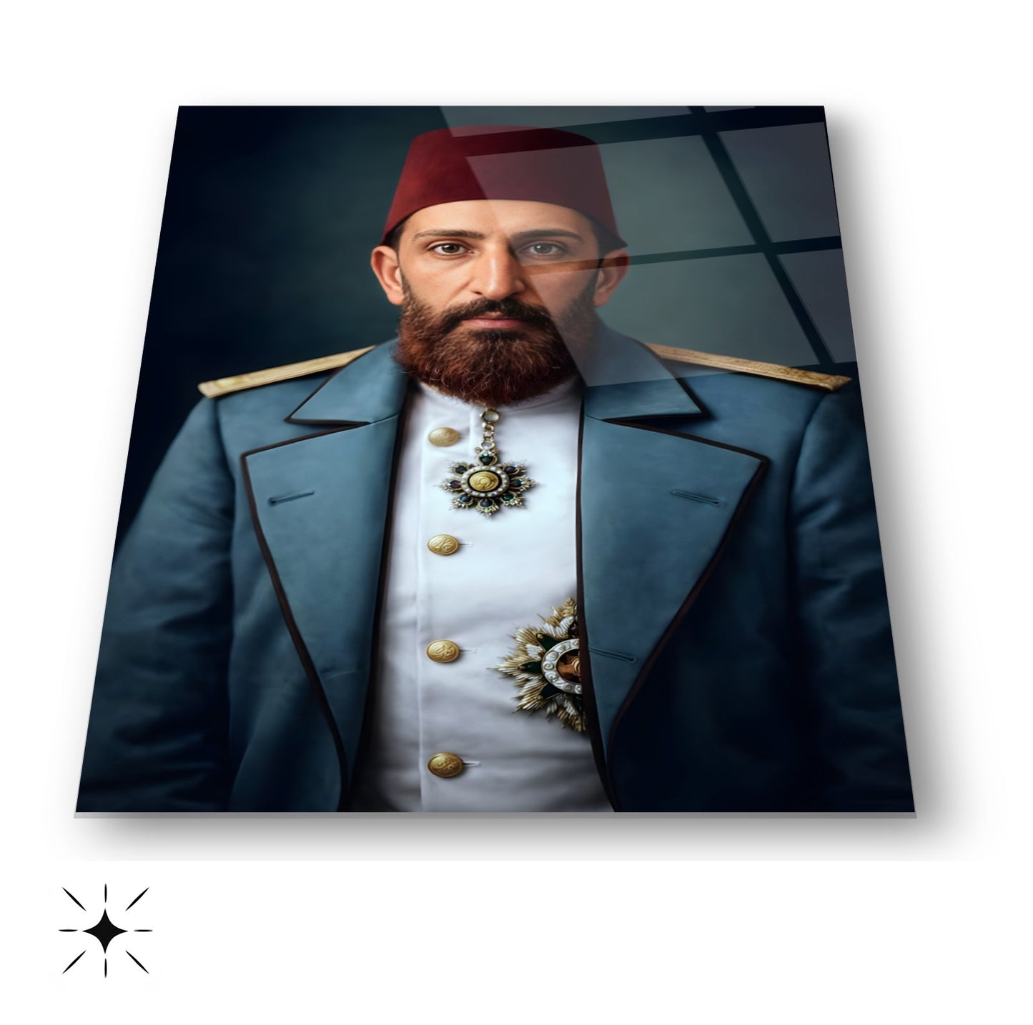 Sultan Abdulhamit Cam Tablo