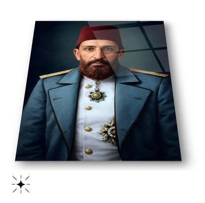 Sultan Abdulhamit Cam Tablo