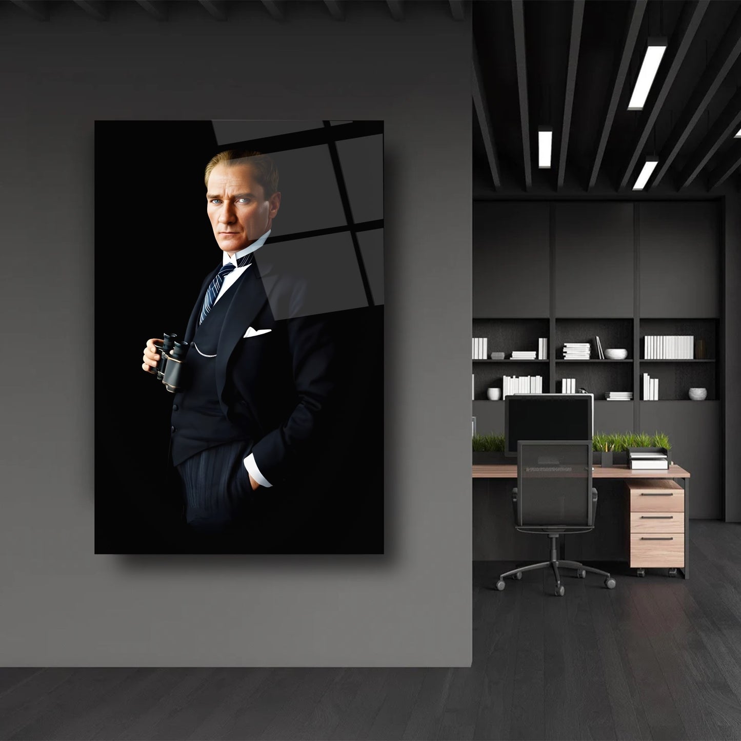 Atatürk Cam Tablo