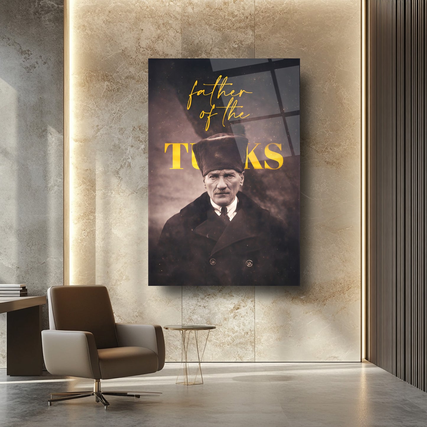 Atatürk Cam Tablo