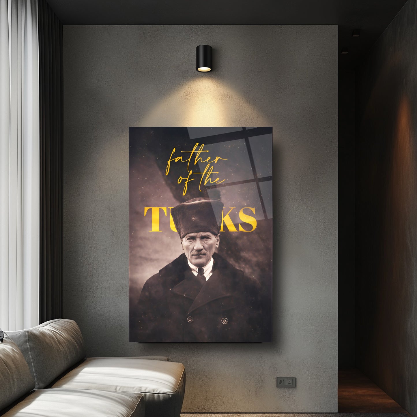 Atatürk Cam Tablo