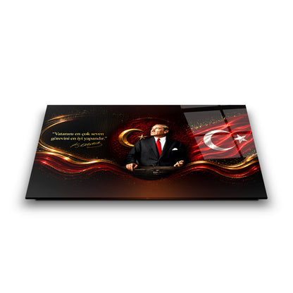 Atatürk Cam Tablo
