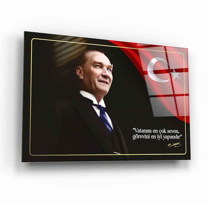 Atatürk Cam Tablo