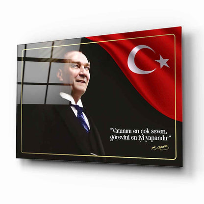 Atatürk Cam Tablo