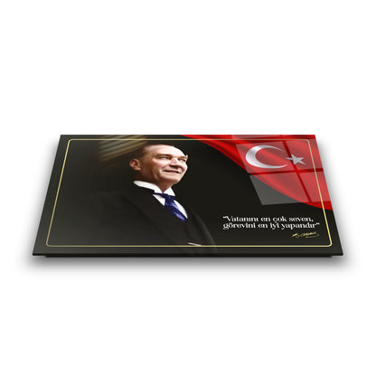 Atatürk Cam Tablo