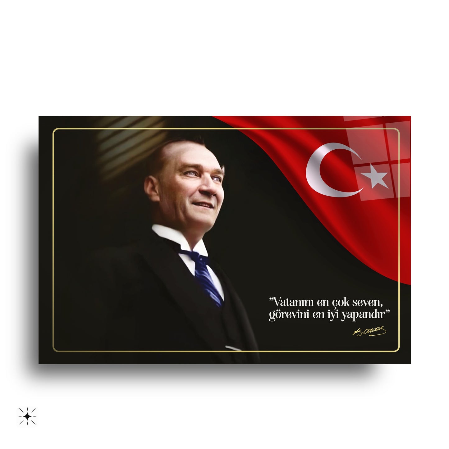 Atatürk Cam Tablo