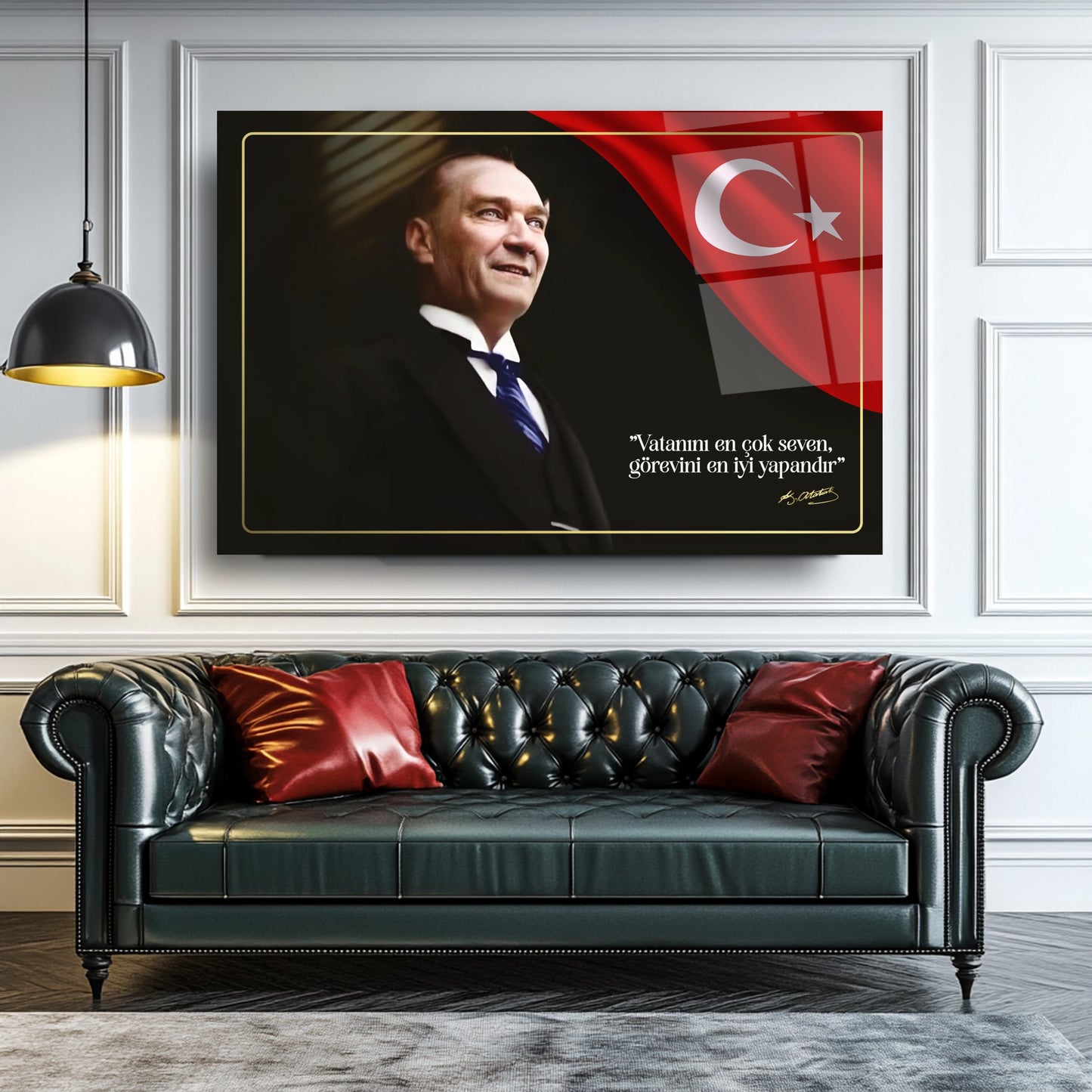 Atatürk Cam Tablo