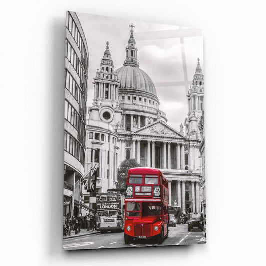 Londra Dikey Cam Tablo