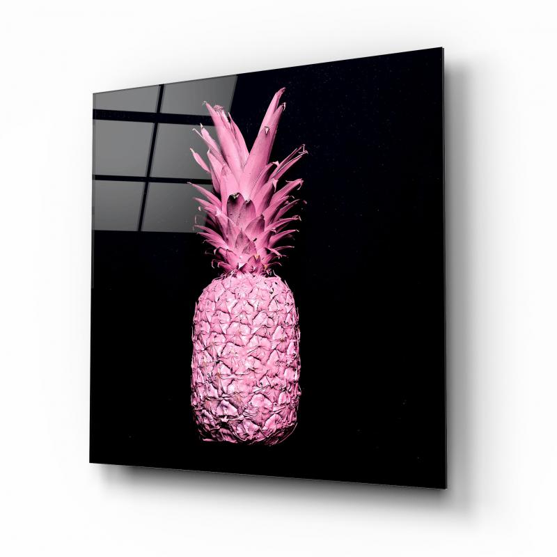 Ananas Kare Cam Tablo