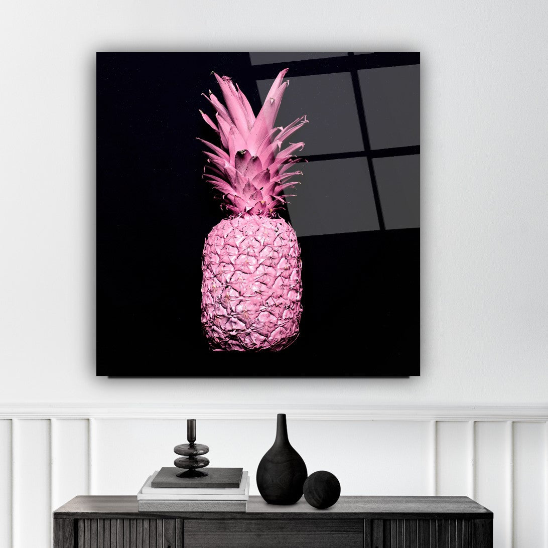 Ananas Kare Cam Tablo