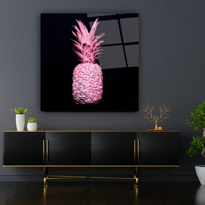 Ananas Kare Cam Tablo