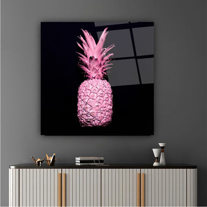 Ananas Kare Cam Tablo