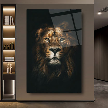 Aslan Cam Tablo