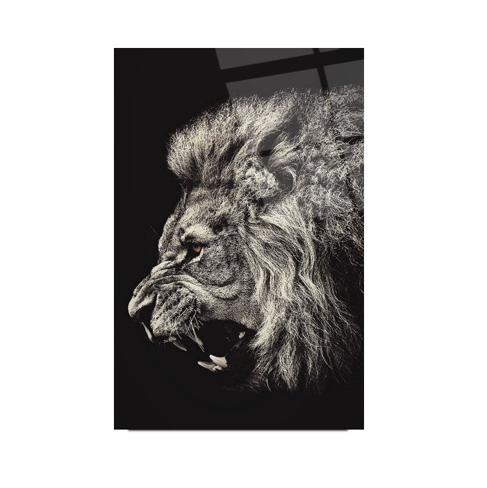 Aslan Cam Tablo