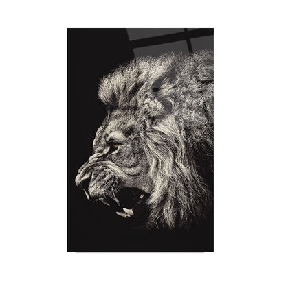 Aslan Dikey Cam Tablo