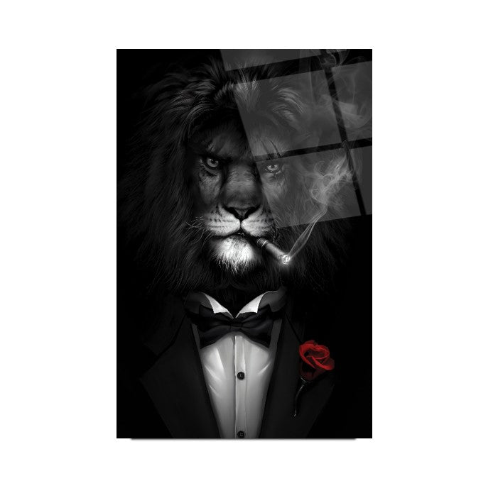 The Godfather Aslan Dikey Cam Tablo