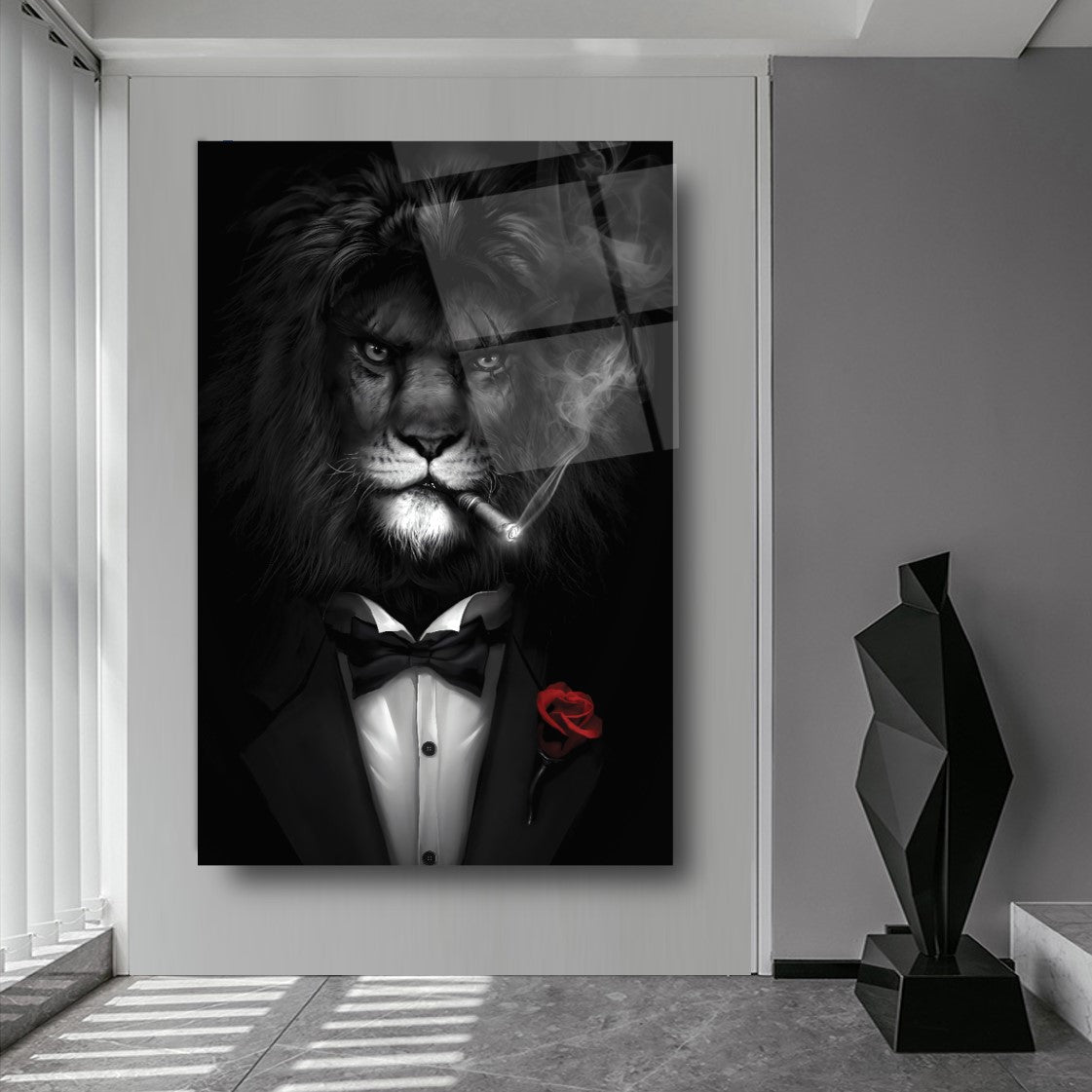 The Godfather Aslan Dikey Cam Tablo