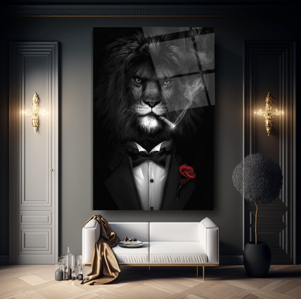 The Godfather Aslan Dikey Cam Tablo