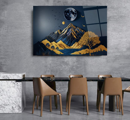 Gece Manzarası Tablo