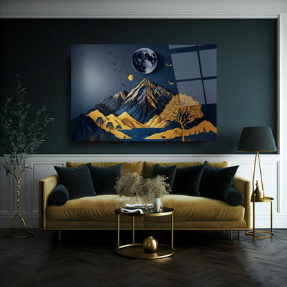 Gece Manzarası Tablo